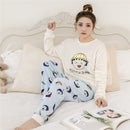 Shonlo | Women thick winter  pajamas sets 