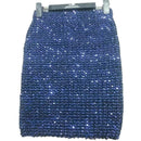 Shonlo | Sequined Patchwork Shinny Pencil Mini Skirts 