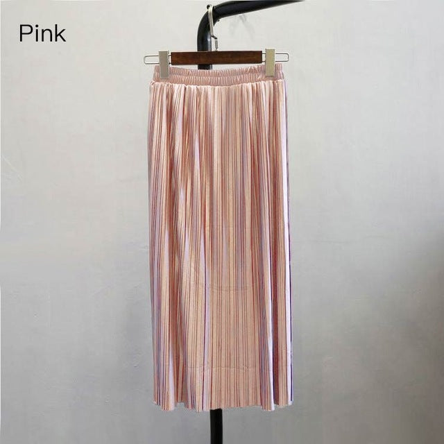 Shonlo | Skirt Womens Vintage High Waist 