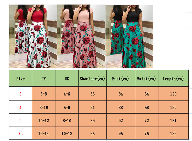 Shonlo | Sexy Women Summer Boho Long Maxi Skirt 