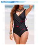 Shonlo | Plus Size Swimwear Women One Piece Swimsuit 