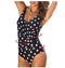 Shonlo | Plus Size Swimwear Women One Piece Swimsuit 