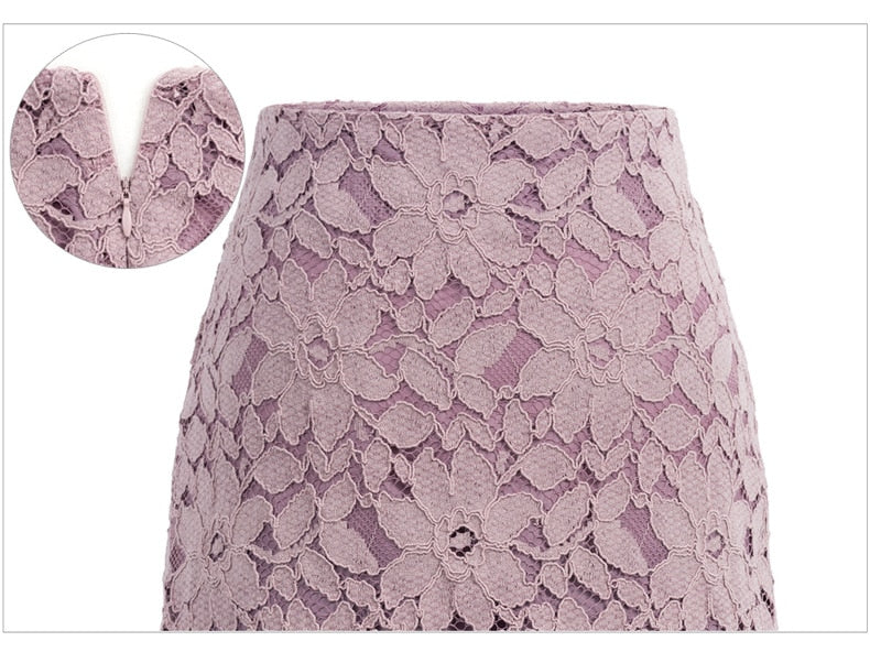 Shonlo | Lace Women Skirt Plus Size 