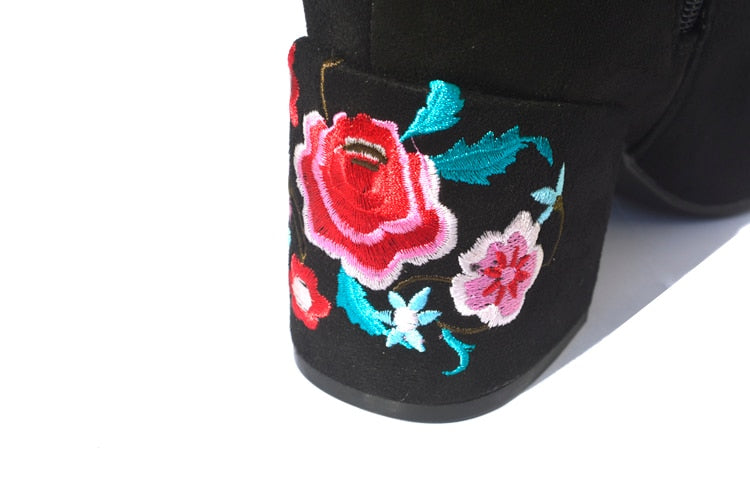 Shonlo | embroider high boots 