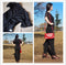 Shonlo | Sheinside Black Flutter Sleeve High Waist Jumpsuits 
