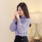 Shonlo | floral chiffon blouse shirt 