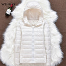 Shonlo | Jackets Long Sleeve Warm Coat Parka Female 