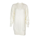 Shonlo | White Women Knitwear Dress Hollow 