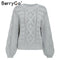 Shonlo | Hollow out knitted sweater 