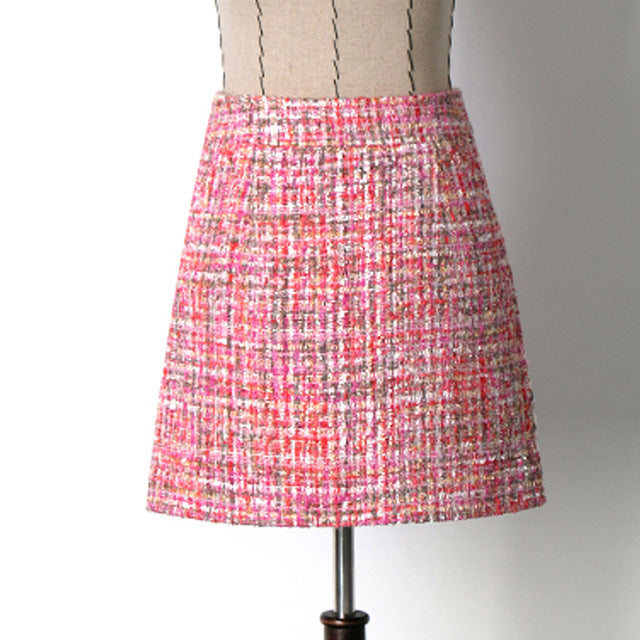 Shonlo | winter women's skirt new tassel high waist 