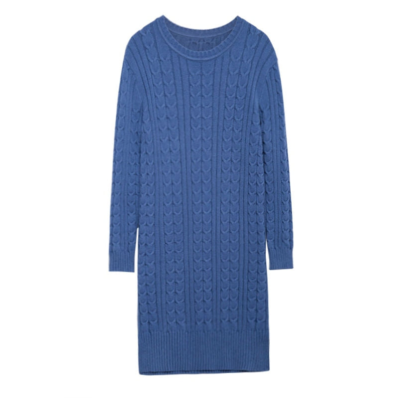 Shonlo | Sheath Knitted Warm Dress 