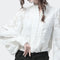 Shonlo | Long Sleeves Stand Collar Korean  Shirt Blouse 