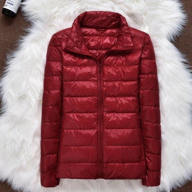 Shonlo | Jackets Long Sleeve Warm Coat Parka Female 