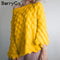 Shonlo | Off shoulder women pullover 