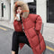 Shonlo | Winter Hooded Warm Down Coat Women 