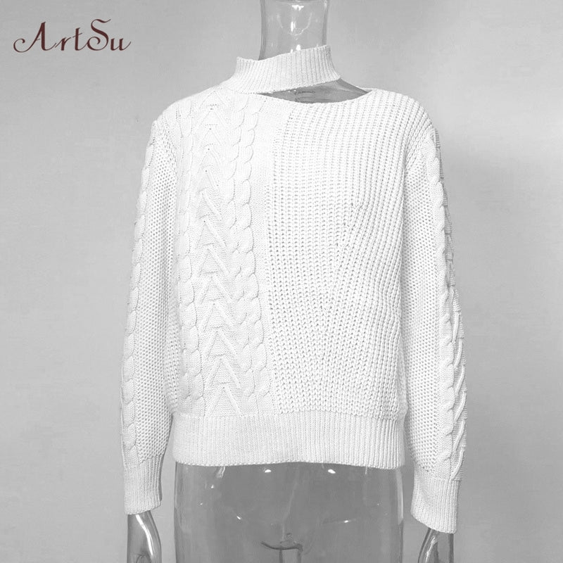 Shonlo | New Casual Solid Loose Sweater 