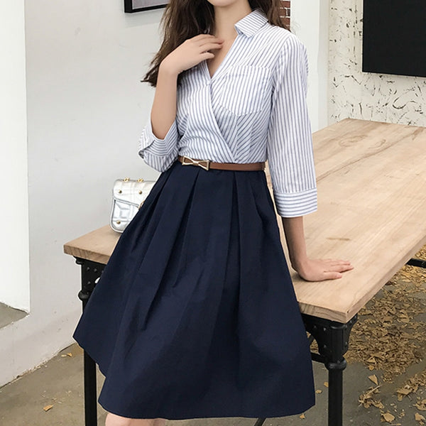 Shonlo | Summer Office Lady Dress 