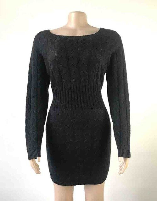 Shonlo | Elegant knitted dress women 