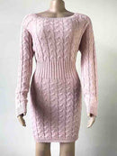 Shonlo | Elegant knitted dress women 