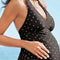 Shonlo | New Plus Size Maternity Swimwear Black  Tankinis 