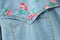 Shonlo | Women's plus-size floral cowboy shirt 