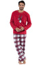 Shonlo | Plaid Sleepwear Christmas Deer Family Pajamas Sets 