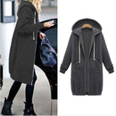 Shonlo | Winter Fleece Hooded Parka Coat 