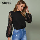 Shonlo | SHEIN  Elegant Blouse 