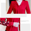 Shonlo | Long sleeve chiffon women blouse 