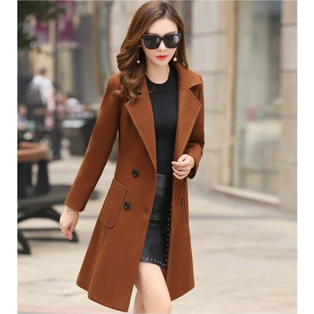 Shonlo | Overcoat Wool Coat  Jacket Clothes 