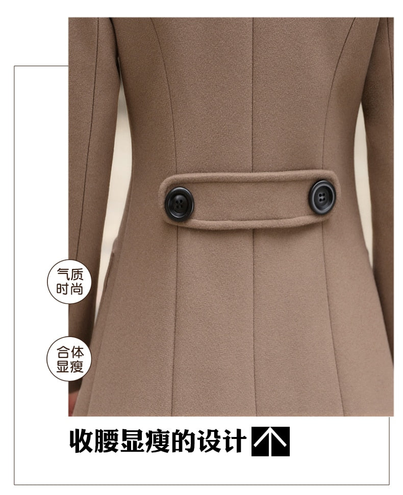 Shonlo | Overcoat Wool Coat  Jacket Clothes 