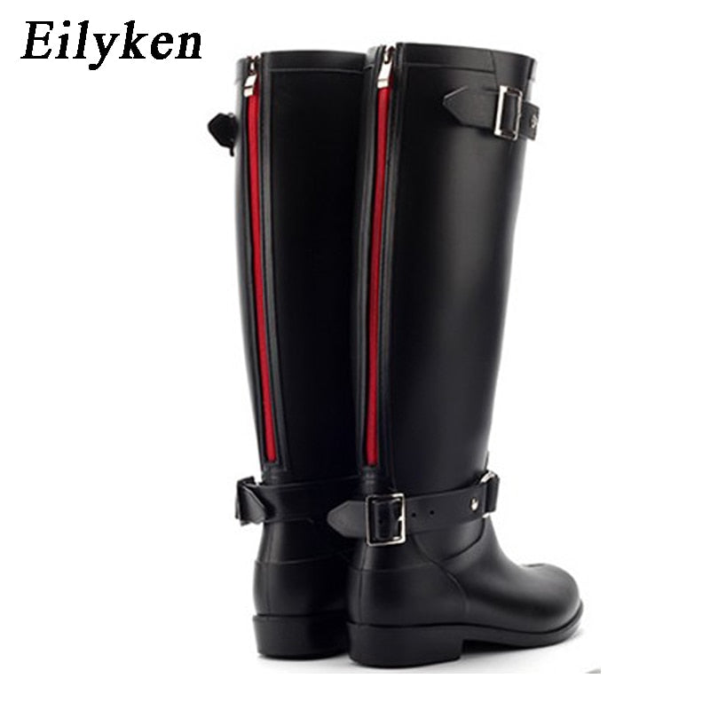 Shonlo | Punk Style Zipper Tall Boots 