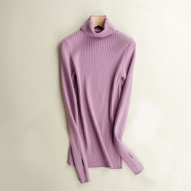 Shonlo | Women's Turtleneck Sweaters 