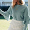 Shonlo | Female Ruffle Sleeves Sweater 
