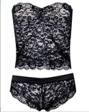 Shonlo | lingerie split lace wrapped breast underwear 