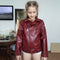 Shonlo | Girl Pu Leather  Jacket 