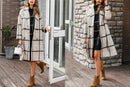 Shonlo | plaid tweed long coat 