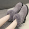 Shonlo | Ankle Boots Lace Up Fur boots 