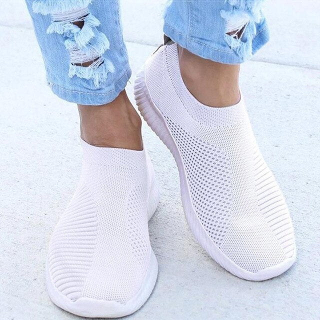 Shonlo | Women Shoes Knitting Sock Sneakers 