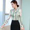 Shonlo | elegant casual blouse Office chiffon 