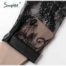 Shonlo | Sexy lace embroidery sleeve women blouse shirt 