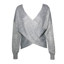 Shonlo | Criss Cross Knitted Sweaters 