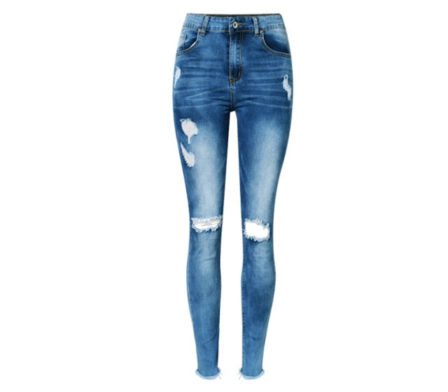 Shonlo | high waist stretch of cultivate morality cowboy jeans 