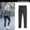 Shonlo | Women Peach hip  PU Fitness Classic Jeans Legging 