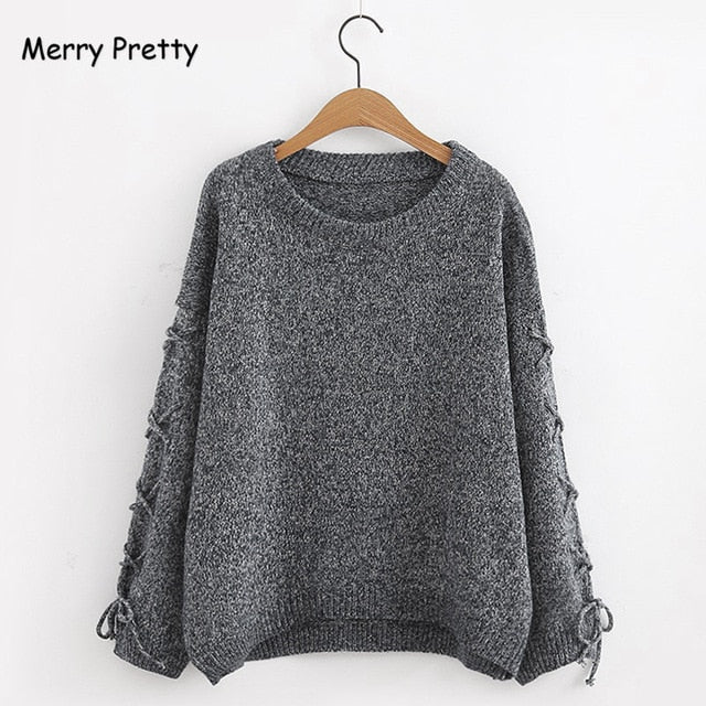 Shonlo | Casual o-neck knitted sweater 