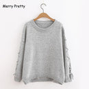 Shonlo | Casual o-neck knitted sweater 