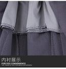 Shonlo | Pleated Skirt Elastic High Waist Maxi Tulle Skirt 