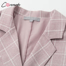 Shonlo | elegant vintage ladies blazers button pocket 