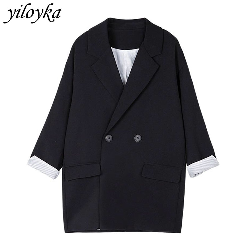 Shonlo | Suit Plus Size Long sleeve Jacket 