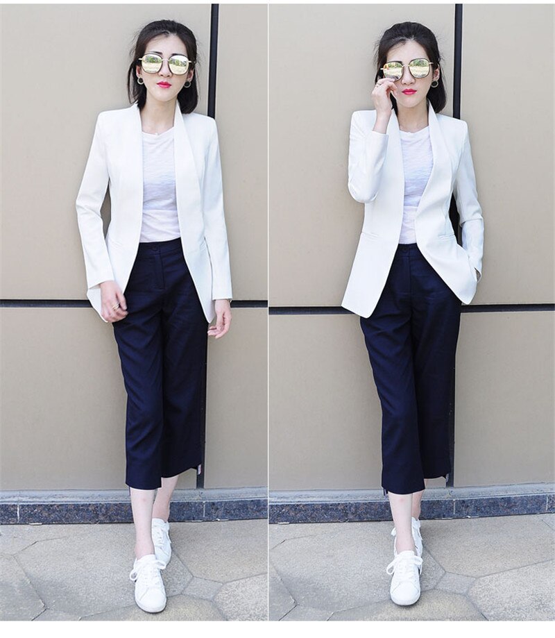 Shonlo | Elegant Work Wear Long Blazer 